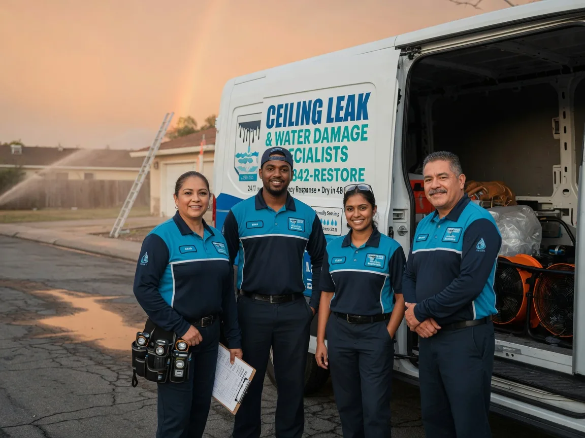 Ceiling Leak Cleanup company in La Loma, NM